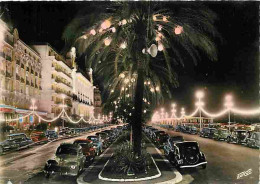 Automobiles - Nice - Promenade Des Anglais La Nuit - CPM - Voir Scans Recto-Verso - Turismo