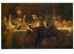 Art - Peinture - Rembrandt - Batavernas Trohetsed Till Claudius Civilis - CPM - Voir Scans Recto-Verso - Peintures & Tableaux
