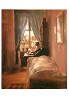 Art - Peinture - Adolphe Menzel - La Chambre à Coucher De L'Artiste Dans La Bitterstrasse - CPM - Voir Scans Recto-Verso - Malerei & Gemälde