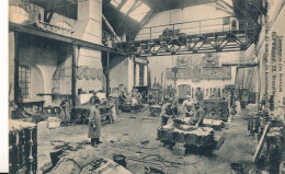 BRUXELLES   LA COMPAGNIE DES BRONZES, RUE D'ASSAUT 28 - COIN D'ATELIER DE MOULAGE DE BRONZES MONUNEUX - Artigianato