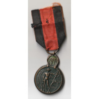 MEDAILLE FRANCO-BELGE - COMBATTANTS DE L'YSER - 1914-1918 - Otros & Sin Clasificación