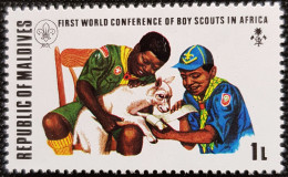 Maldives 1973 International Scouting Congress, Nairobi And Addis Ababa  Stampworld N° 323 - Maldives (1965-...)