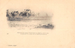 CPA ALGERIE / SOUVENIR DU VOYAGE PRESIDENTIEL EN ALGERIE / AVRIL 1903 / LE KREIDER / LE RETOUR DE LA SMALA PRISONNIERE - Sonstige & Ohne Zuordnung