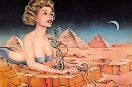 Jean LAGARRIGUE - Stars Sphynx - Série Illustrateurs Nugeron N'H 119 - Pin-Up Dessinée - Egypte - Pyramides - Pin-Ups