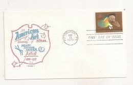 P7 Envelope FDC-USA - American Art Honoring Series, Henry Ossawa Tanner - First Day Of Issue ,uncirculated 1973 - Otros & Sin Clasificación