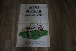 MORRIS  Ecole Publique 1991 - Affiches & Posters