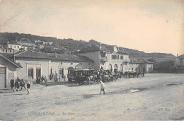 CPA ALGERIE / CONSTANTINE / LA GARE - Constantine