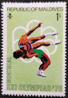 Maldives 1976 Olympic Games - Montreal, Canada   Stampworld N° 663 - Malediven (1965-...)