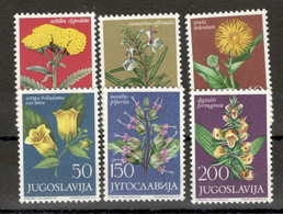 YUGOSLAVIA - MNH SET - FLORA - FLOWERS - 1965. - Neufs