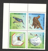 BELARUS-MNH BLOCK OF 4 STAMPS - FAUNA- BIRDS - 1993 - Aigles & Rapaces Diurnes