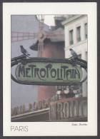 122234/ PARIS, Le Métro Et Le Moulin-Rouge, Photo Pierre Journou - Pariser Métro, Bahnhöfe