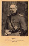 FAMILLES ROYALES - Albert  I - Roi Des Belges - Koning Der Belgen - 1909-1934 - Portrait - Carte Postale Ancienne - Königshäuser