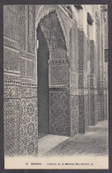 113993/ MEKNES, Intérieur De La Medersa Bou Inania - Meknès