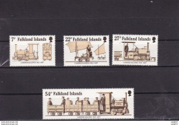 Falkland Inseln / Falkland Islands 1985 - Mi-Nr 419/422 MNH** - Trains