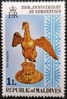 Maldives 1978 The 25th Anniversary Of Coronation Of Queen Elizabeth II   Stampworld N° 765 - Maldivas (1965-...)