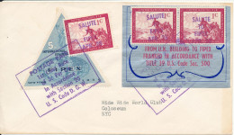 UN Cover Sent From UN Building To Fipex 1956 (Read The Text On The Cover) - Storia Postale