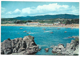 LA PLAYA DESDE EL CAMINO DE RONDA / THE BEACH FROM RONDA WAY.- COSTA BRAVA.- S'AGARO .- ( CATALUNYA ) - Gerona