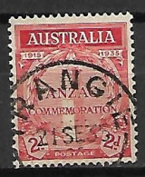 AUSTRALIE   -  1935 .  Y&T N° 100 Oblitéré - Used Stamps