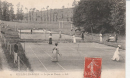 VEULES LES ROSES LE JEU DE TENNIS 1907 TBE - Veules Les Roses