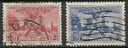 AUSTRALIE   -  1936 .  Y&T N° 107 / 108 Oblitérés - Usati