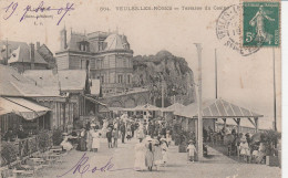 VEULES LES ROSES TERRASSE DU CASINO 1909 TBE - Veules Les Roses