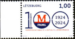 Luxembourg, Luxemburg  2024, MÄRZAUSGABE, MUTUALITE NATIONALE LUXEMBOURGEOISE, POSTFRISCH, NEUF - Unused Stamps