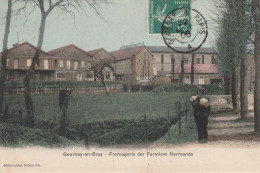 GOURNAY EN BRAY FROMAGERIE DES FERMIERS NORMANDS 1908 TBE - Gournay-en-Bray