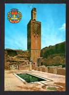 Maroc - RABAT - Armoiries De La Ville Et Minaret Du Chellah ( Jeff N° A. 2119) Postée En 1972 - Rabat