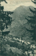 ALAGNA VALSESIA ( VERCELLI ) PANORAMA ED IL TAGLIAMENTO DALLA STRADA D'OTRA - EDIZ. ZANFA - SPEDITA 1933 (20431) - Vercelli