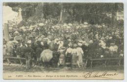 75 - Paris, Parc Monceau, Musique De La Garde Républicaine (lt8) - Parcs, Jardins