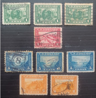 UNITED STATE 1913 PANAMA PACIFIC EXPOSITION SC N 397-398-399-400 DIFFERENT PERFORATIONS - Usati