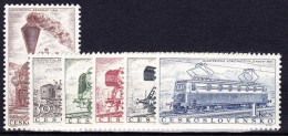 ** Tchécoslovaquie 1956 Mi 988-93 (Yv 875-80), (MNH)** - Neufs