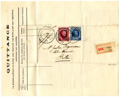 BELGIQUE - COB 208+246 SIMPLE CERCLE CELLES (HAINAUT) SUR LETTRE RECOMMANDEE, 1929 - Covers & Documents