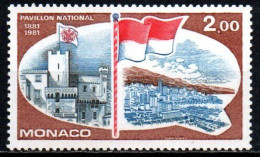 1981 - Monaco 1277 Padiglione Nazionale       ---- - Ungebraucht