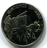 25 CENTAVOS 1991 REPUBLICA DOMINICANA UNC Coin #W10800.U.A - Dominicana