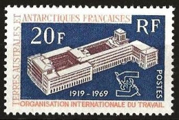 TAAF >>>1969 - Poste N°32 Neuf ** (MNH) - OIT- Cote 29 € - Unused Stamps