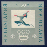 Bulgarie - 1964 - BF  9eme Jeux Olympiques D'Hiver A Innsbruck  Neuf** - MNH - Blokken & Velletjes
