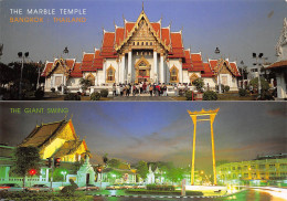 THAILAND BANGKOK / THE MARBLE TEMPLE AND THE GIANT SWING - Thaïland