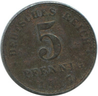 5 PFENNIG 1917 DEUTSCHLAND Münze GERMANY #AE694.D.A - 5 Pfennig