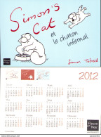 TOFIELD : Calendrier 2012 SIMON'S CAT - Agendas