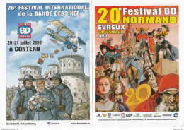 BRESSON LAPO : Flyer Salon CONTERN 2019 - Salon EVREUX 2019 - Sonstige & Ohne Zuordnung