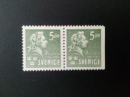 SCHWEDEN ZUSAMMENDRUCK MI-NR. 277 B/D POSTFRISCH(MINT) BELLMAN KOMPONIST 1940 - Ongebruikt