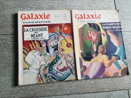 2 Galaxie Croisière Du Néant Limat Planète Des Hommes Mutilés Wallace 1955 Anticipation - Altri & Non Classificati