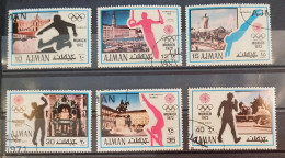 Ajman - Olympia Olimpiques Olympic Games - Munich '72 - Used - Summer 1972: Munich