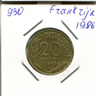 20 CENTIMES 1986 FRANCE Coin French Coin #AN189.U.A - 20 Centimes
