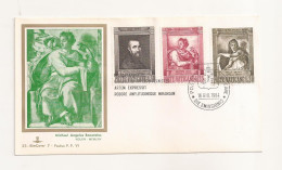 P7 Envelope FDC- VATICAN - Michael Angelus Bonarotus - First Day Of Issue ,uncirculated 1964 - FDC