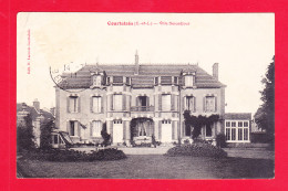 F-28-Courtalain-04Ph90  La Villa Beauséjour, Cpa  - Courtalain