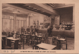PARIS 10è-Le Buffet-Bar De La Gare De L'Est (sur Les Quais) - Arrondissement: 10