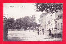 F-44-Savenay-05Ph90  Avenue De La Gare, Petite Animation, Cpa  - Savenay