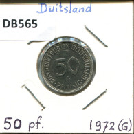50 PFENNIG 1972 G WEST & UNIFIED GERMANY Coin #DB565.U.A - 50 Pfennig